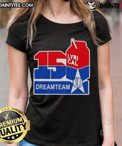 Alt Text: Official 150 Lyrical Dreamteam Ladies Tee, stylish women's t-shirt featuring a unique design for music lovers.