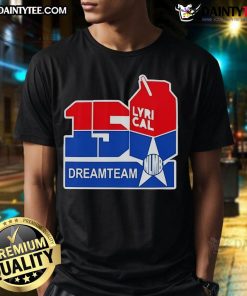 Official 150 Lyrical Dreamteam T-Shirt featuring vibrant graphics and stylish design for fans of the Dreamteam.
