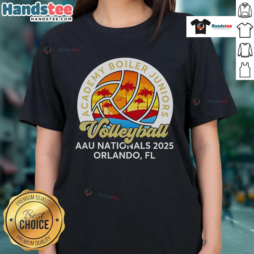 Official 2025 Aau Championships Orlando Ladies Tee Official 2025 AAU Championships Orlando ladies tee featuring vibrant design and event branding for athletes and fans.