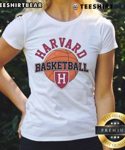 Official 2025 Harvard Off Basketball Ladies Tee featuring a stylish design perfect for fans and casual wear.