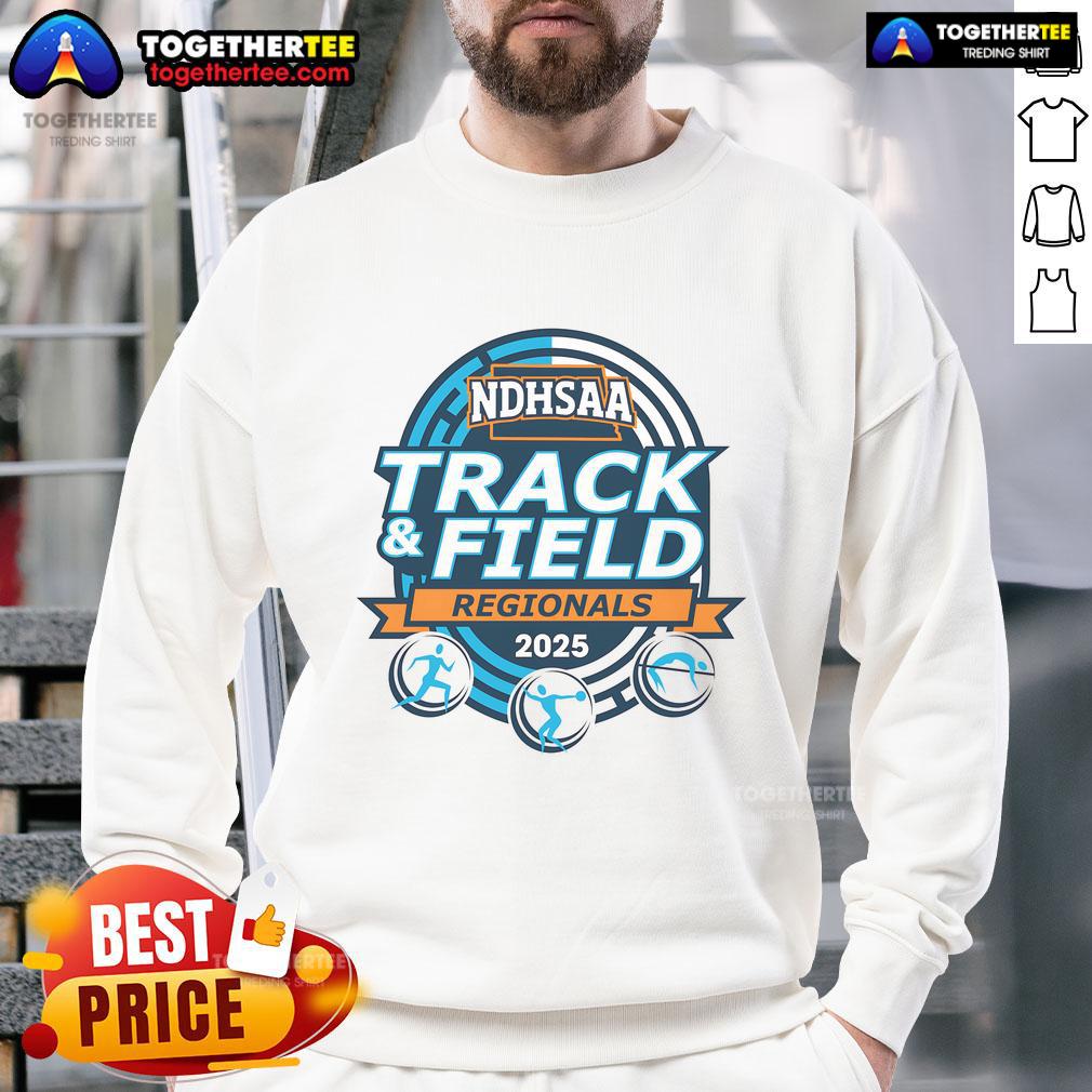 Official 2025 Ndhsaa Class B Southwest Region Track & Field Logo Sweatshirt Official 2025 NDHSAA Class B Southwest Region Track & Field logo sweatshirt featuring vibrant design and quality fabric.