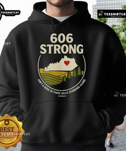 Official 606 Strong Ain't A Soul In These Hills Standing Alone One 13 Hoodie displayed on a mannequin, showcasing its unique design.