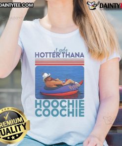 Official Alan Jackson 'Hotter Than A Hoochie Coochie' ladies tee featuring a stylish design for country music fans.