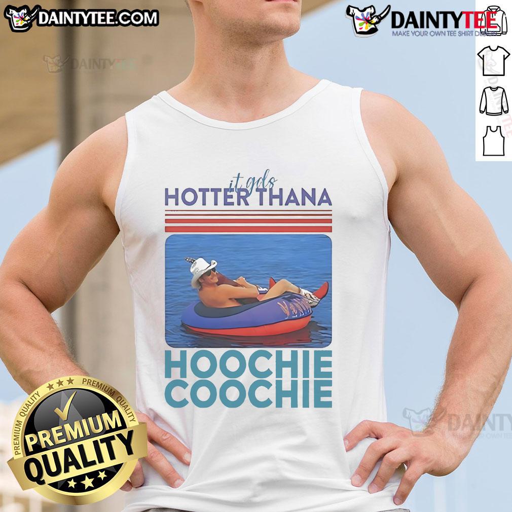 Official Alan Jackson Hotter Than A Hoochie Coochie Tank Top Official Alan Jackson Hotter Than A Hoochie Coochie tank top featuring bold graphics and a stylish design for fans.