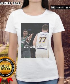 Official Almost Friday Ant-Man Ladies Tee featuring a stylish design perfect for Marvel fans and casual wear.