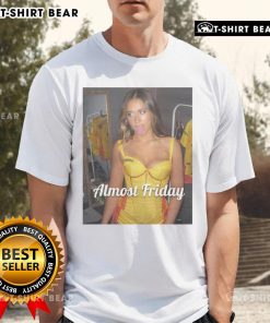 Official Almost Friday Tate Colombia T-Shirt featuring vibrant design and stylish fit for casual wear.