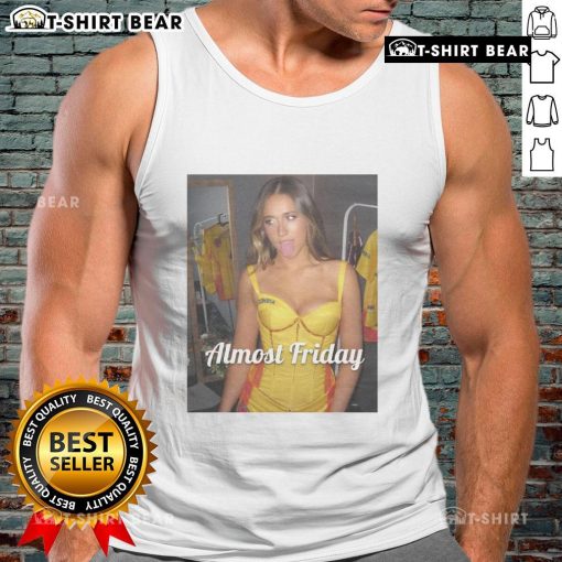 Official Almost Friday Tate Colombia Tank Top featuring a trendy design, perfect for casual summer wear.