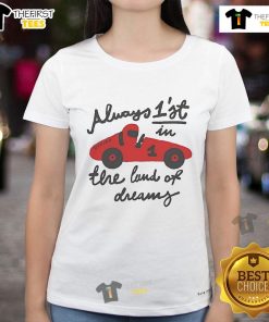 Official Always 1st in the Land of Dreams Wituka Ladies Tee featuring a stylish design and comfortable fit for everyday wear.