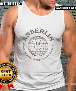 Official Anberlin Things Are Gonna Change Now For The Better globe tank top featuring a stylish design and vibrant colors.