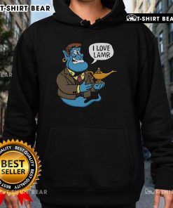 Alt Text: Official Anchor Genie I Love Lamp Hoodie featuring a stylish design and cozy fit for fans of the classic movie.