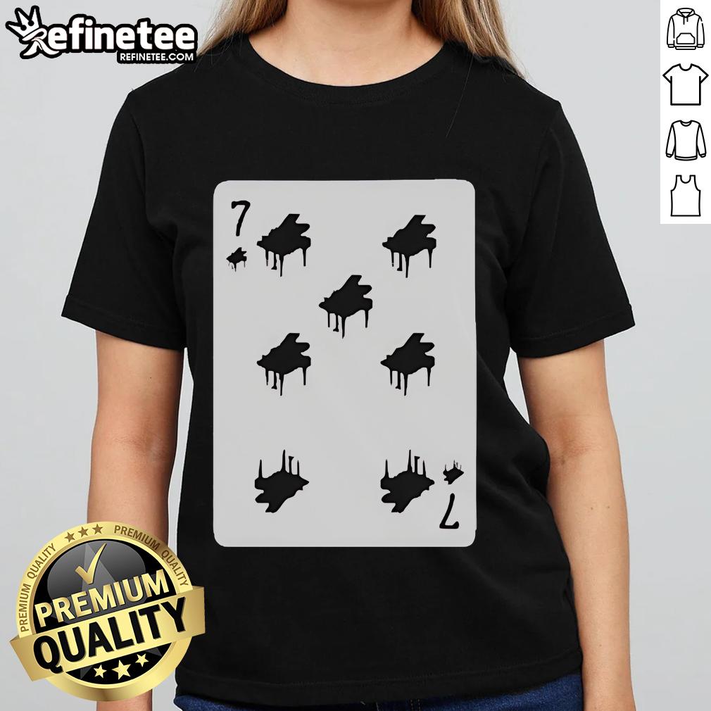 Official André 3000 Piano Cactus Card Ladies Tee Alt Text: Official Andre 3000 Piano Cactus Card Ladies Tee featuring vibrant cactus artwork and stylish design for fans.
