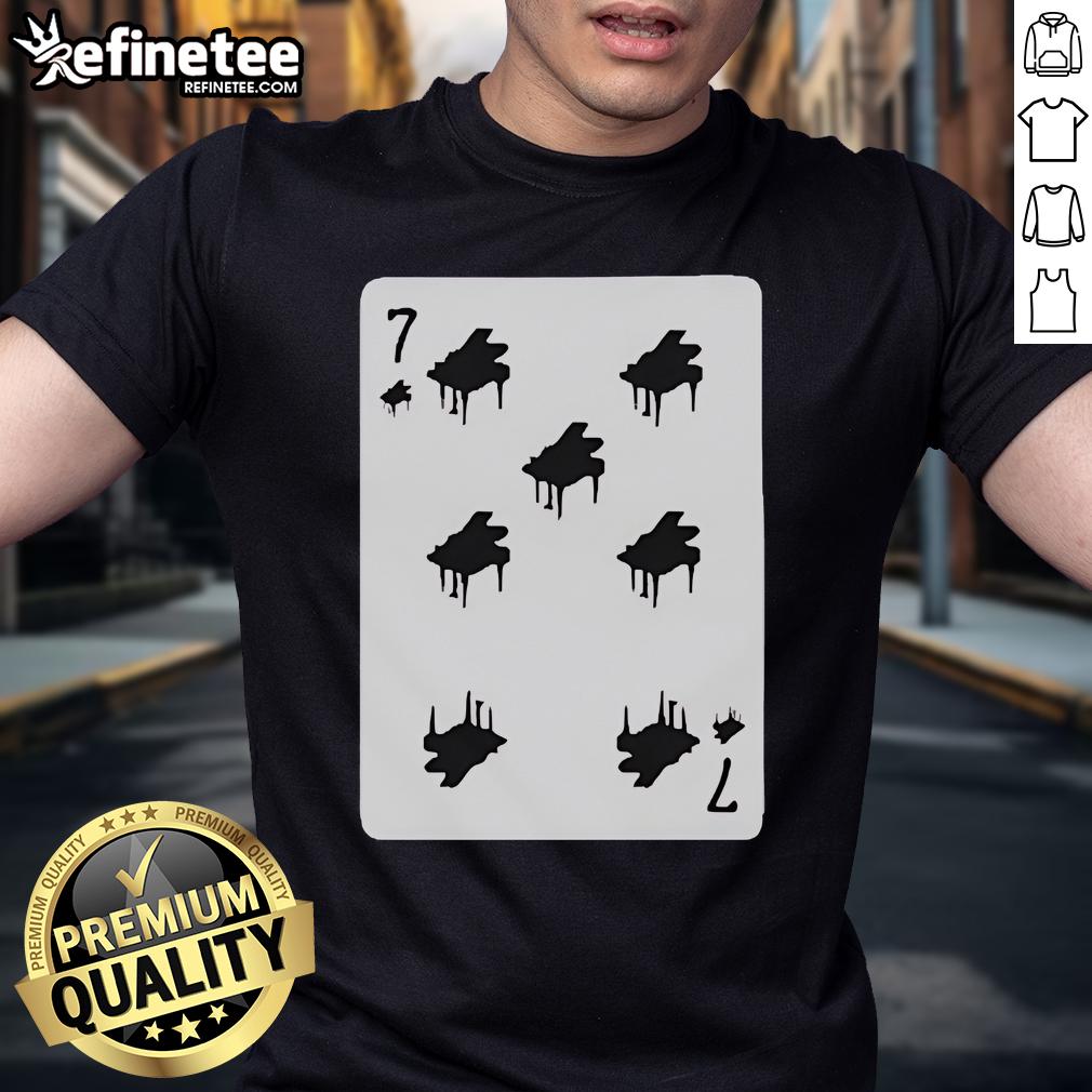 Official André 3000 Piano Cactus Card T Shirt Alt Text: Official Andr 3000 Piano Cactus Card T-Shirt featuring vibrant graphics and a stylish design, perfect for fans.