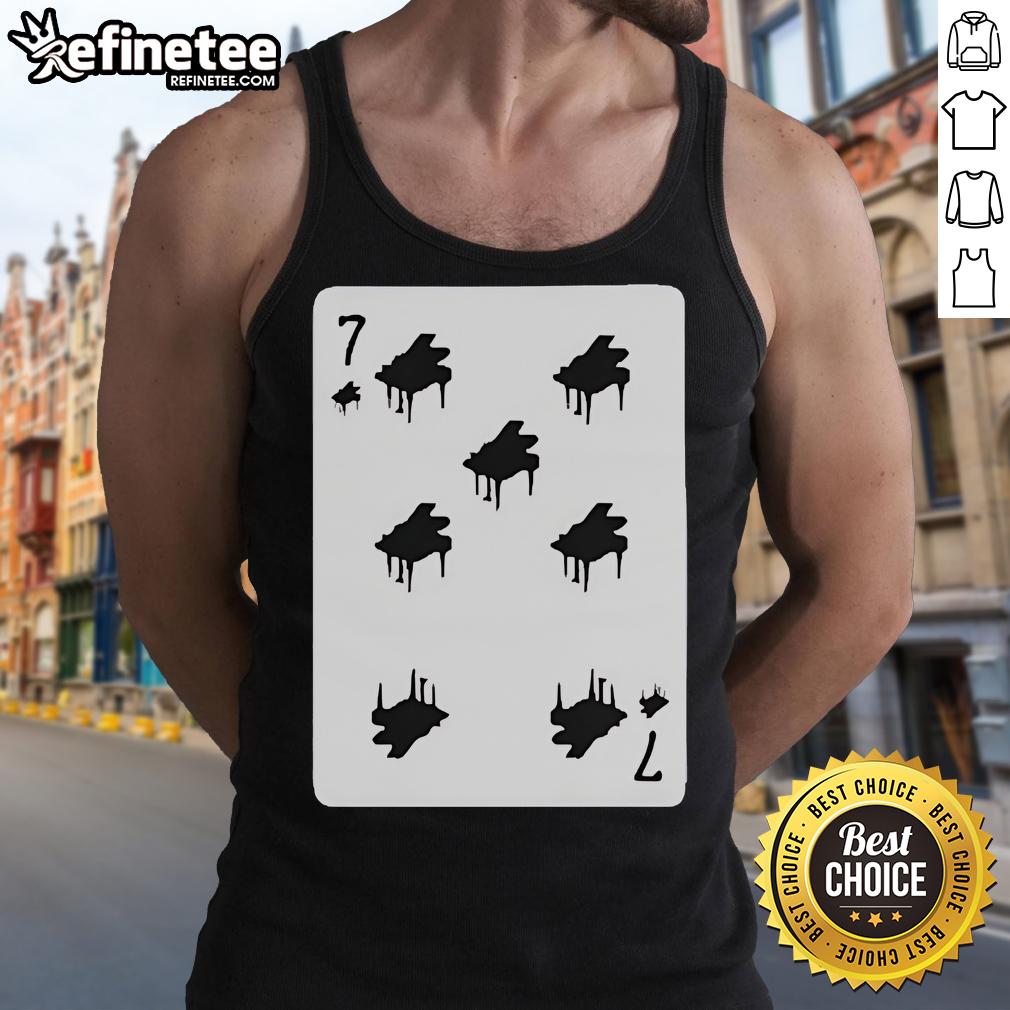 Official André 3000 Piano Cactus Card Tank Top Official Andre 3000 Piano Cactus Card Tank Top featuring vibrant cactus design and stylish cut for music fans.