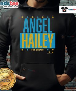 Official Angel Reese and Hailey Van Lith Chicago hoodie showcasing stylish design and team spirit for fans.