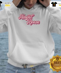 Official Angel Reese Logo Hoodie featuring a stylish design and vibrant colors, perfect for fans and fashion enthusiasts.