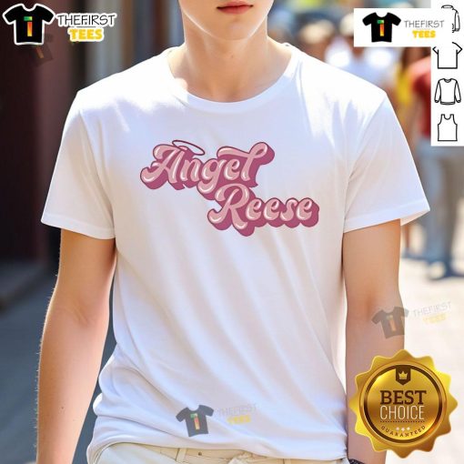 Official Angel Reese Logo T-Shirt featuring a bold design and vibrant colors, perfect for fans and sports enthusiasts.