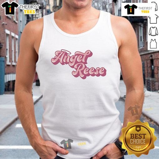Official Angel Reese Logo Tank Top featuring a stylish design and vibrant colors, perfect for fans and athletes.