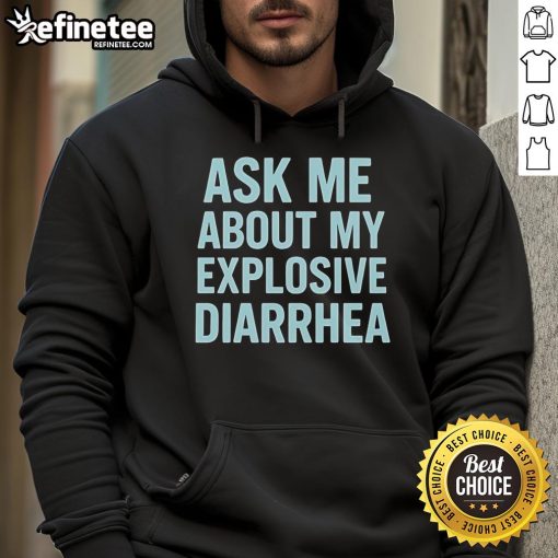 Official Ask Me About My Explosive Diarrhea Tiffany Fong Hoodie in vibrant colors, perfect for humor and comfort.