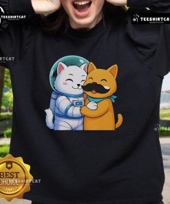 Official Astrocat and Meow Stash Sweatshirt featuring a vibrant cat graphic, perfect for cozy casual wear.