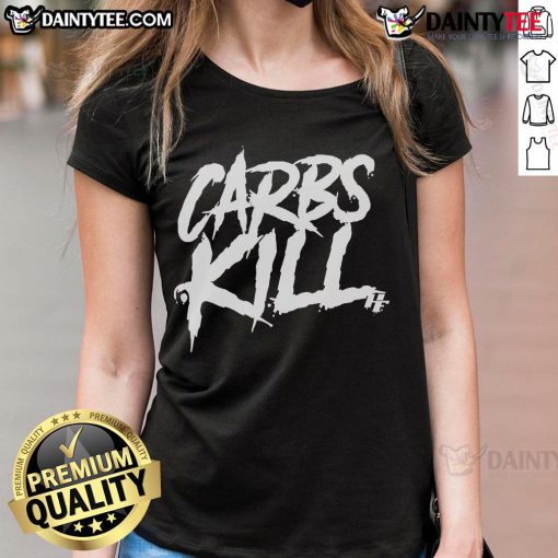 Official Athletic and Functional Carbd Kill Ladies Tee in stylish design, perfect for workouts and casual wear.