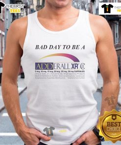 Official Bad Day To Be A ADDerall XR II Tank Top featuring a bold design perfect for casual wear and ADHD awareness.
