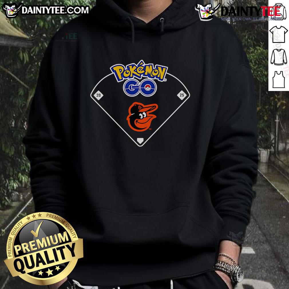 Official Baltimore Orioles X Pokemon Go Ballpark Hoodie Official Baltimore Orioles X Pokemon Go Ballpark Hoodie featuring team logo and vibrant design for fans.