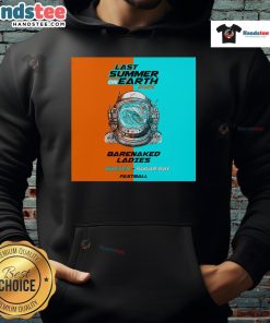 Alt Text: Barenaked Ladies Last Summer on Earth Tour 2025 hoodie featuring vibrant design and iconic band logo.