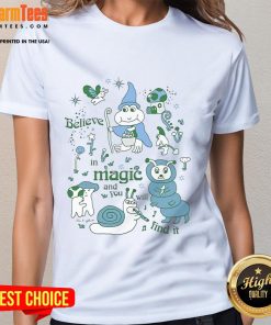 Official Believe In Magic And You Will Find It Tom Bingham Ladies Tee featuring a stylish design and vibrant colors.