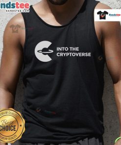 Official Benjamin Cowen Into The Cryptoverse tank top, featuring a bold design perfect for crypto enthusiasts.