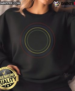 Alt Text: Official Bloc Party Four 1 album cover sweatshirt featuring vibrant artwork and stylish design for fans.