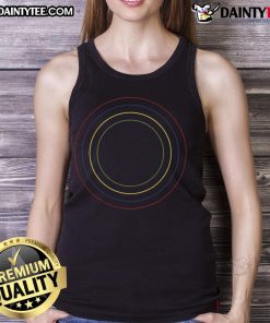 Official Bloc Party Four 1 album cover tank top featuring vibrant design and band logo for music fans and fashion enthusiasts.