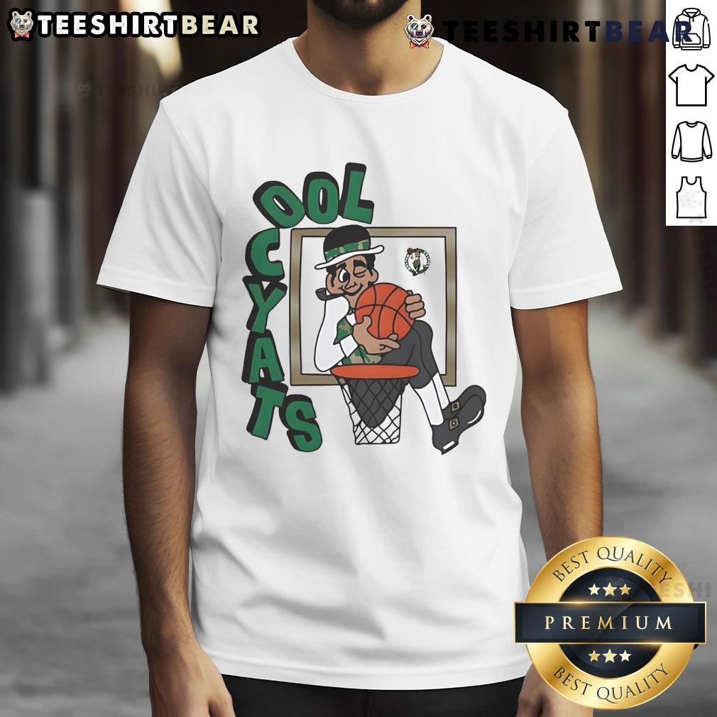 Official Boston Celtics Stadium Essentials Nba X Staycool Mascot T Shirt Official Boston Celtics Stadium Essentials NBA x Staycool mascot t-shirt featuring vibrant team colors and logo design.