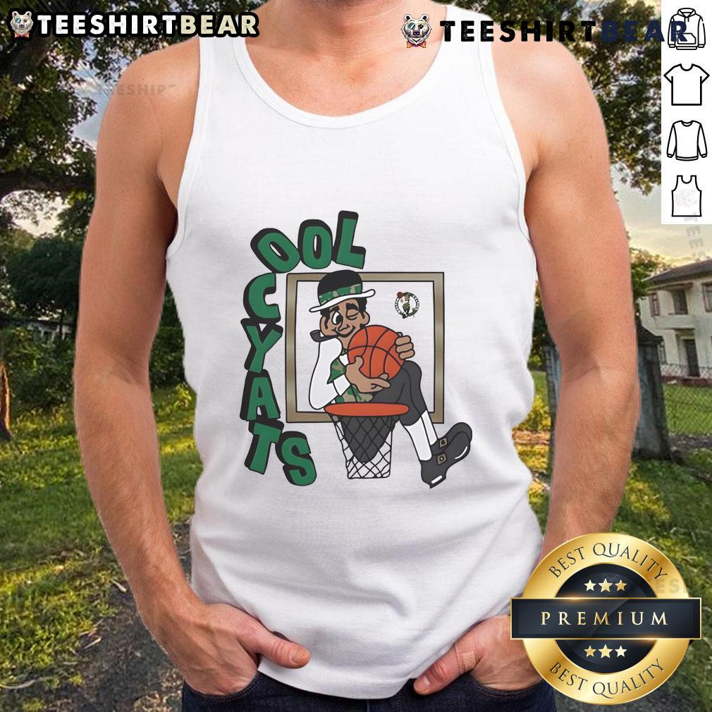 Official Boston Celtics Stadium Essentials Nba X Staycool Mascot Tank Top Boston Celtics Stadium Essentials NBA X Staycool mascot tank top featuring vibrant team colors and logo design.