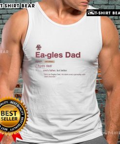 Official Boston College Eagles Dad Definition Tank Top featuring a unique design celebrating BC Eagles pride.