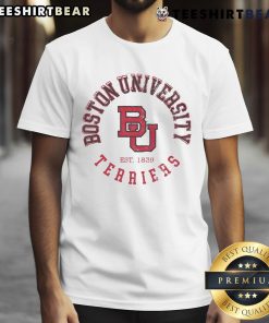 Official Boston Terriers Circle Vintage T-Shirt featuring a classic design and playful Boston Terrier graphics.