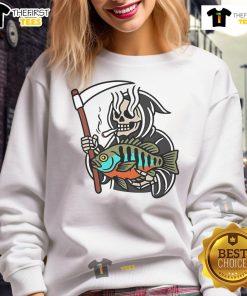 Official Bream Reefer Sweatshirt in navy blue featuring a stylish design, perfect for casual wear and cozy outings.