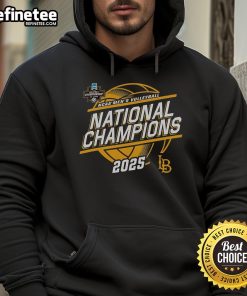 Official Cal State Long Beach Beach Champion 2025 NCAA Men's Volleyball National Champions Hoodie in vibrant colors.