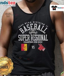 Official Central Missouri Mules vs Pittsburg State Gorillas 2025 NCAA Division II Baseball Super Regional tank top design.