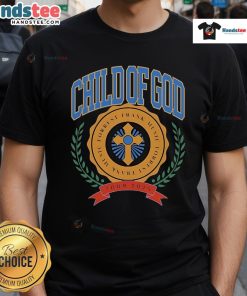 Official Child of God Tour 2025 T-shirt featuring Forrest Frank Music logo and vibrant design for fans.