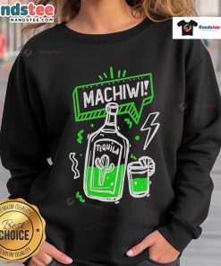 Official Christian Nodal Machiwi Tequila sweatshirt featuring a stylish design for fans of the popular artist.