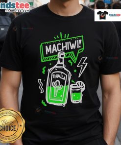 Official Christian Nodal Machiwi Tequila T-Shirt featuring vibrant design and logo, perfect for fans of the artist.