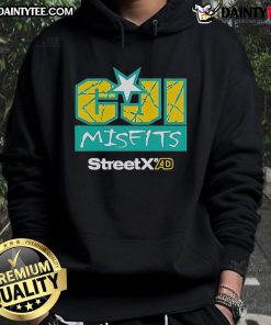 Alt Text: Official CJI Misfits Giles Trials StreetX Hoodie featuring a stylish design and vibrant colors for urban fashion.