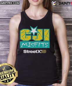 Official CJI Misfits Giles Trials StreetX Tank Top featuring a stylish design and vibrant colors for casual wear.