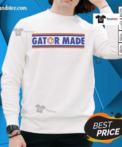 Official Clifford Taylor IV Gator Made sweatshirt featuring vibrant graphics and comfortable fit for fans and supporters.