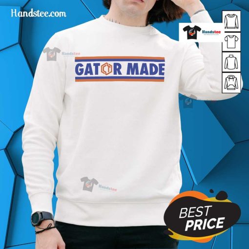 Official Clifford Taylor IV Gator Made sweatshirt featuring vibrant graphics and comfortable fit for fans and supporters.