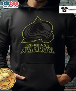 Official Colorado Avalanche Highlight Reel Hoodie featuring team logo and stylish design for fans and players.