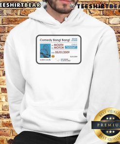 Official Comedy Bang Bang Sweet 16 Hoodie featuring bold graphics and vibrant colors for fans of the hit show.