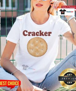Official Cracker Biscuit Ladies Tee featuring a stylish design, perfect for casual wear and showcasing your love for snacks.