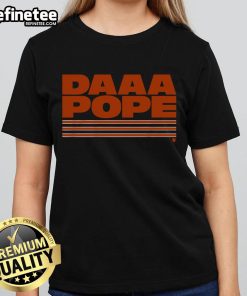 Official DAAA Chicago Pope Ladies Tee featuring stylish design and vibrant colors for women who support Pope Francis.