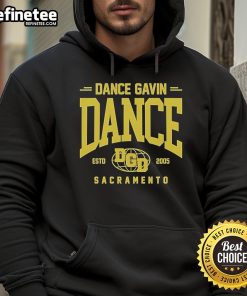 Official Dance Gavin Dance Globe Logo Hoodie featuring bold logo design on a stylish, comfortable hoodie.